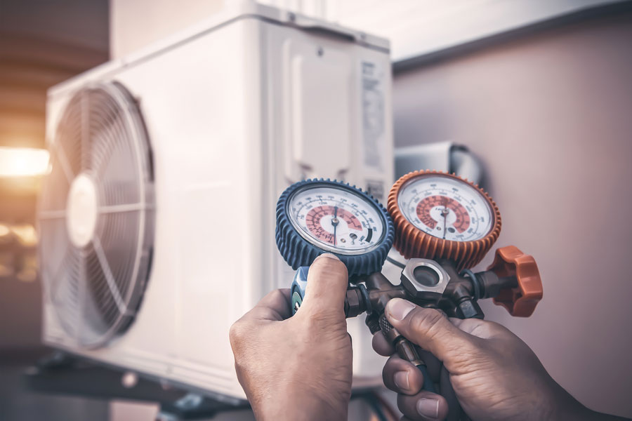 Installazione condizionamento a pompa di calore